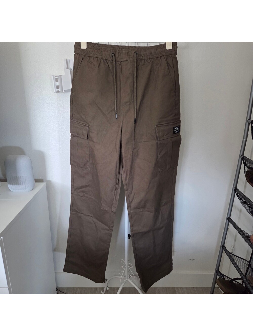 WESC Unisex Brown Cargo Pants M/L